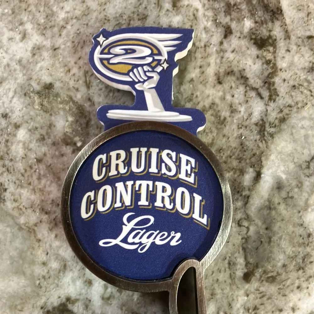 Two Roads Brewery Solid Metal Tap Handle